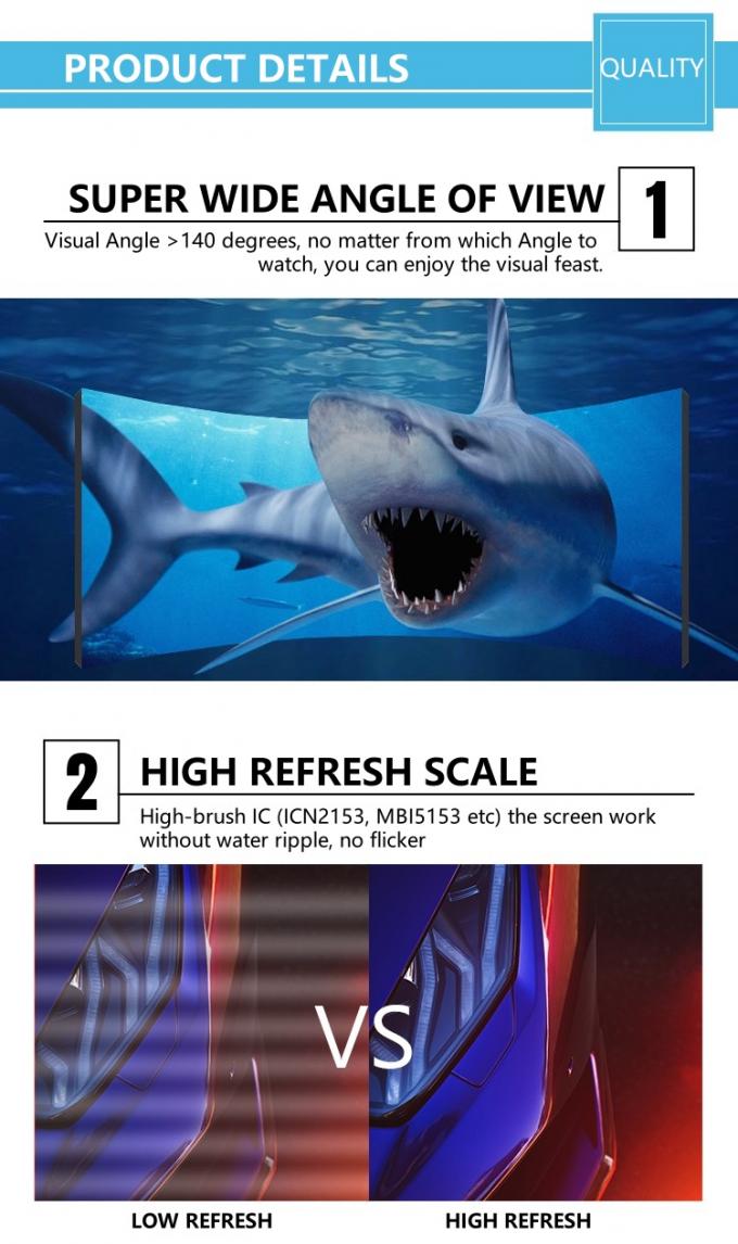 インテリアデザイン 家庭やオフィスや公共スペースに現代的な触覚を加えるためのクリエイティブなLEDディスプレイスクリーン 8