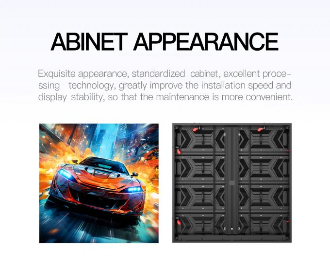 エネルギー省エネの屋外LEDディスプレイP3.91 ビデオ広告のためのモジュール 高品質のLEDパネルブランド 2