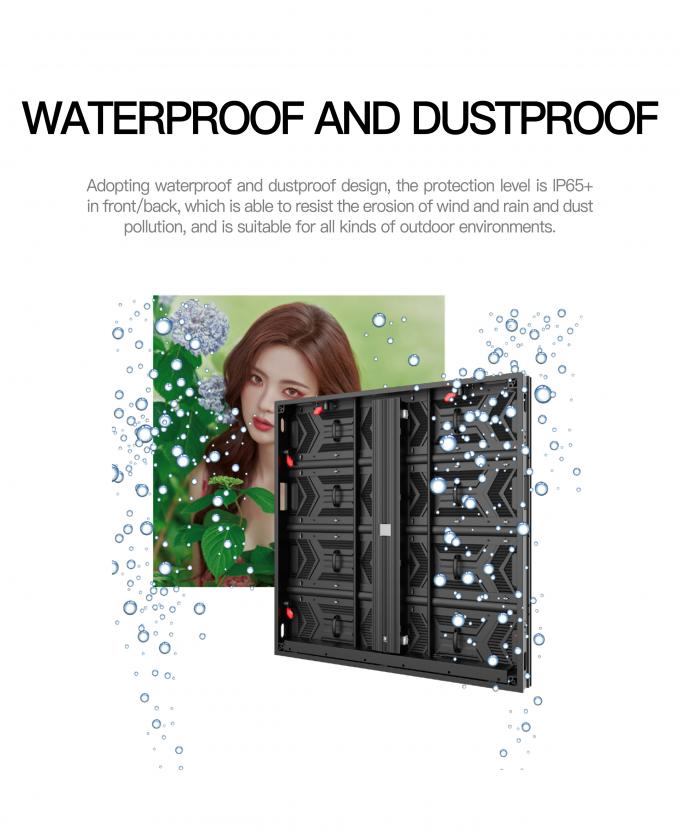 エネルギー省エネの屋外LEDディスプレイP3.91 ビデオ広告のためのモジュール 高品質のLEDパネルブランド 5