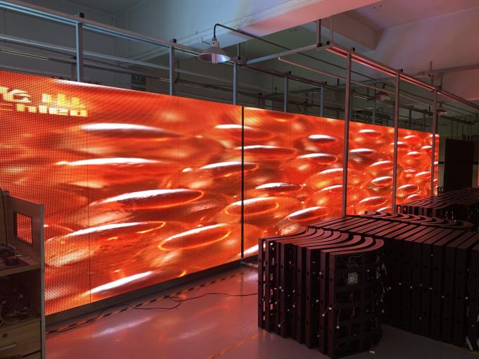 3D透明壁LED ガラススクリーンLED透明広告ディスプレイ インダース透明LEDディスプレイ 1