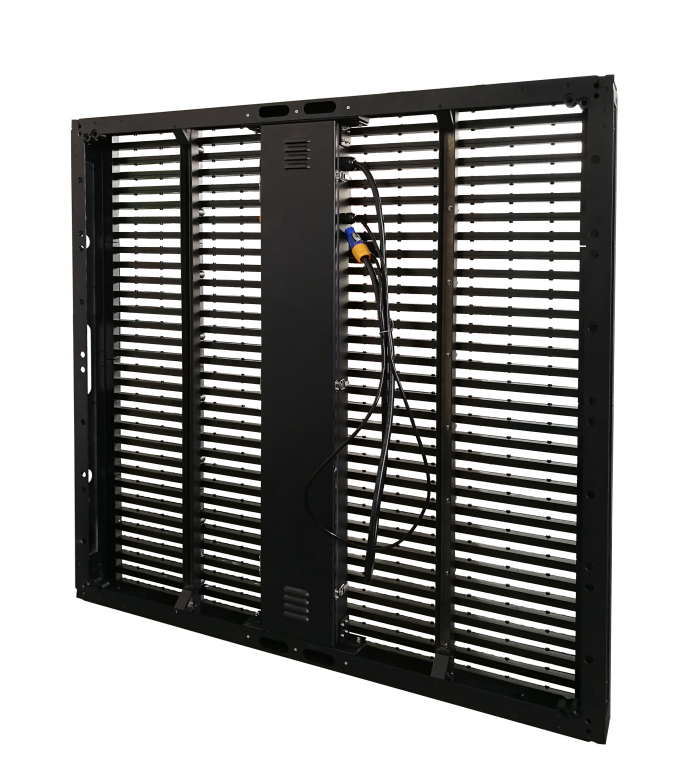 3D透明壁LED ガラススクリーンLED透明広告ディスプレイ インダース透明LEDディスプレイ 2