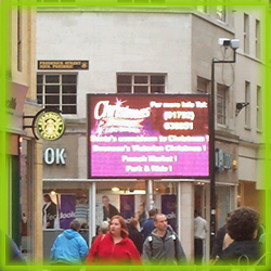 P6 屋外デジタルモバイルトレーラー LED 広告サインディスプレイスクリーン 6