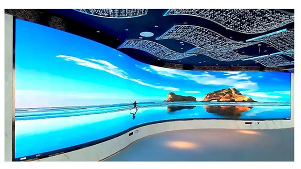 パーソナライズできるソフトLEDスクリーン テレビディスプレイP3 インダース 柔軟なLEDパネル セキシースクリーン 価格 4