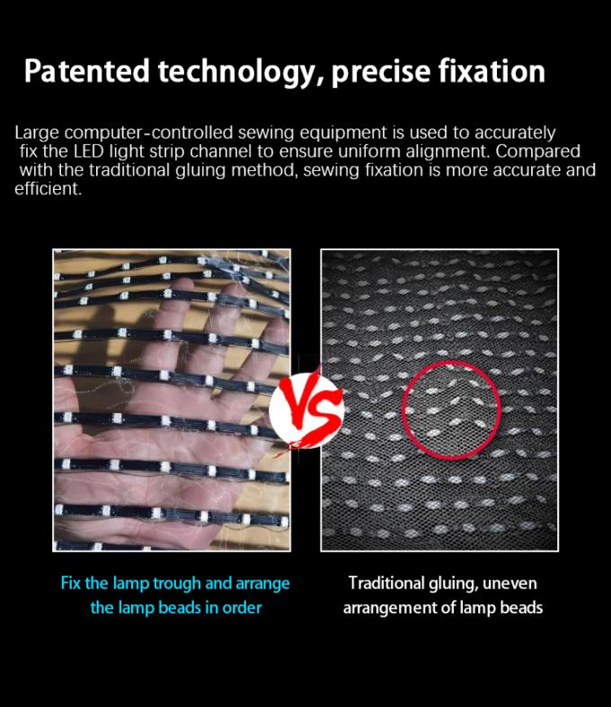 ドローンマジックカーペットスクリーンLEDフィルムスクリーン付きフライングLEDディスプレイ、屋外広告用カスタマイズ可能、充電式 7