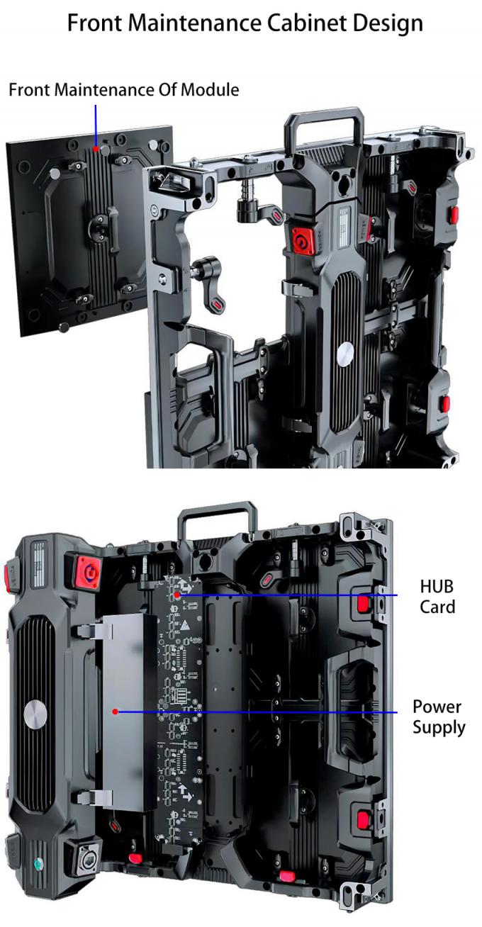 屋内屋外 LED スクリーン P1.56 P1.95 P2.6 P2.97 P3.91 バックステージビデオウォールディスプレイパネル用 3