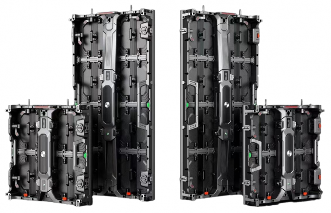 屋内屋外 LED スクリーン P1.56 P1.95 P2.6 P2.97 P3.91 バックステージビデオウォールディスプレイパネル用 4