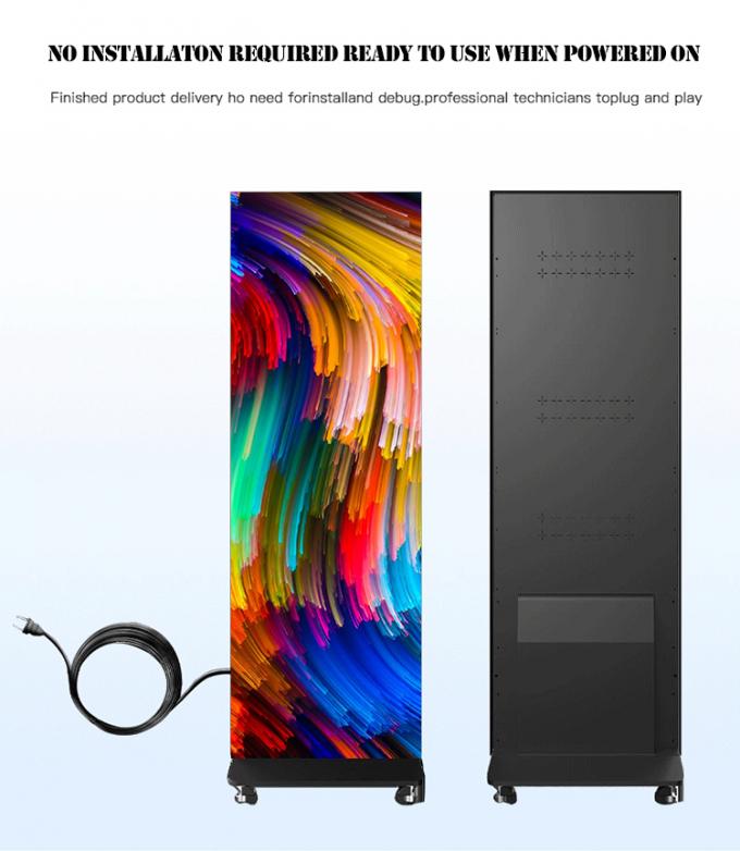 P2.5 折りたたむLEDポスター 室内LEDポスター 広告 製品ショー 4