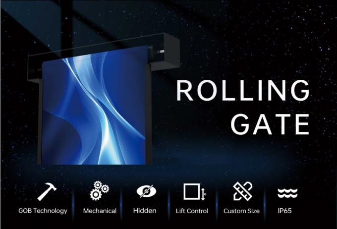 GOB ロール可能 LED ディスプレイ LED ウォール LED パネル LED サイン LED ビルボード LED スクリーン 0