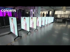 インタラクティブ インテリジェント HD 2K 4K LEDスクリーンテレビ 145 インチ 展示ホール用アルミフレームアルロウ