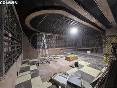 内部HD LEDディスプレイ ピクセル 1.53mm ウルトラスリム アルミニウム LED ビデオ 壁パネル